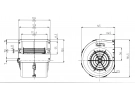 Luchtverdeler Monoturbine ventilator 12V 3 VITESSES | 7700053495 | 009A7074D - 12130001 - 20220025 - 30000556B - SF17