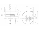 Luchtverdeler Monoturbine ventilator 24V 3 VITESSES |  | 008B37C42D - 1208041 - 12080410 - 12080411 - 12080412 - 12080413 - 12080414 - 12080415 - 12080416 - 12080417 - 12080418 - 12080419 - 30003167