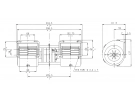 Luftverteilung Doppelgebläse 12V 3 VITESSES |  | 002A4602 - 1208032 - 12080320 - 12080321 - 12080322 - 12080323 - 12080324 - 12080325 - 12080326 - 12080327 - 12080328 - 12080329 - 30000063