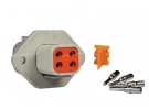 Componente elétrico Conector DEUTSCH Kit 4 VOIES FLASQUE DTP04-4P |  |