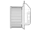 Diffusion d'air Soufflerie OEM VEHICULE AVEC CLIM AUTO | 46722616 - 60816741 - 77362655 | 0599.1016 - DEA01001 - DEA010010 - DEA010011 - DEA010012 - DEA010013 - DEA010014 - DEA010015 - DEA010016 - DEA010017 - DEA010018 - DEA010019