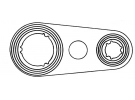 Flexible et joint Joint Spécifique JOINT POUR BRIDE |  | 21-84610 - 24138