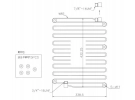 Serpentin Condensador OEM  | H718.551.060.100 - H718551060100 | 2100-75405 - 291B52 - 400-3225 - 43403 - 62-FD43403 - CD052