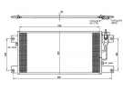 Warmtewisselaar Condensor OEM  | 1446258 - 1782207 - 1790840 | 0822.2012 - 35762 - 8FC351307361 - 94503 - AC533000S - SC5019 - TSP0225634