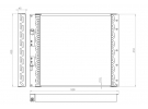 Warmtewisselaar Condensor OEM CONDENSEUR AURORA | 0013004300 - 283-LR5-0006 - 283LR50006 | 283-LR5-0006 - 400-2127