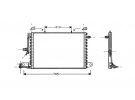 Echangeur Condenseur OEM  | 4A0260403AB - 4A0260403AC | 1223133 - 12231330 - 12231331 - 12231332 - 12231333 - 12231334 - 12231335 - 12231336 - 12231337 - 12231338 - 12231339 - 35031 - 53613 - 816975 - AI5117