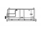 Echangeur Condenseur OEM  | 1618046 - 90511659 | 1223067 - 12230670 - 12230671 - 12230672 - 12230673 - 12230674 - 12230675 - 12230676 - 12230677 - 12230678 - 12230679 - 53721 - 63861 - 816902