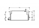 Exchanger Condenser OEM  | 3A0820413A | 1223113 - 12231130 - 12231131 - 12231132 - 12231133 - 12231134 - 12231135 - 12231136 - 12231137 - 12231138 - 12231139 - 35038 - 53818 - 7401503 - 816911 - VW5161