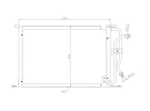 Serpentin Condensador OEM  | 1033452 - 1101946 - 96FW19710AC/AD | 1223038 - 12230380 - 12230381 - 12230382 - 12230383 - 12230384 - 12230385 - 12230386 - 12230387 - 12230388 - 12230389 - 24-30074 - 35250 - 53665 - 7005001 - FD5258