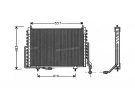 Serpentin Condensador OEM  | MNA7390AB - MNA7390BA | 53673 - 816944 - JR5018