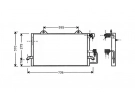 Echangeur Condenseur OEM  | 8A0260401AB - 8A0260403AB | 1223140 - 12231400 - 12231401 - 12231402 - 12231403 - 12231404 - 12231405 - 12231406 - 12231407 - 12231408 - 12231409 - 35247 - 53611 - 7401525 - 816893 - AI5118