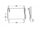 Echangeur Condenseur OEM  | 1268301470 - A1268301470 | 53175 - 7036213505 - MS5242