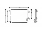 Echangeur Condenseur OEM  | 7799352 | 816968