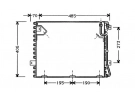 Wärmetausche Kondensator OEM  | 64531376470 - 64531468401 | 24-30024 - 53932