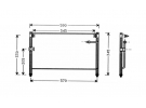 Echangeur Condenseur OEM  | GA5R61480A |