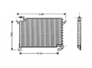 Warmtewisselaar Condensor OEM  | H26161480 | MZ5121