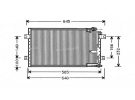 Warmtewisselaar Condensor OEM  | NA7561480 | MZ5109