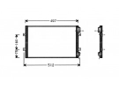 Echangeur Condenseur OEM  | JRB100340 | 8FC351036271 - AU5142 - TSP0225091