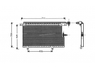 Exchanger Condenser OEM  | 4A0260403A | 35334 - 53612 - 816970 - 8FC351035571 - AI5115 - TSP0225182