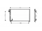 Echangeur Condenseur OEM  | 92857301106 | 7004082 - 7036219305 - PR5019