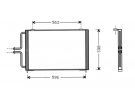 Permutador Condensador OEM  | 6025307276 - 7700876215 | 35533 - 53770 - 7401045 - 817228 - RT5236