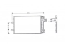 Echangeur Condenseur OEM  | 1015261 - 95NW19710AE | 1223031 - 12230310 - 12230311 - 12230312 - 12230313 - 12230314 - 12230315 - 12230316 - 12230317 - 12230318 - 12230319 - 53944 - VW5140