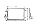 Echangeur Condenseur OEM  | 4D0260401A | 35226 - 817778 - AI5175