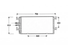 Echangeur Condenseur OEM  | 701820413D - 701820413H | 35140 - 53828 - 7402503 - VW5145