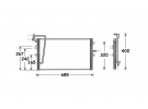 Warmtewisselaar Condensor OEM  | 4541215 | 35269 - 53802 - SB5039