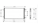 Echangeur Condenseur OEM  | 46524503 - 46787687 | 35442 - 7402033 - FT5219