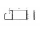 Exchanger Condenser OEM  | 96045099 | 35089 - 53117 - 7401537 - 816772 - CN5098