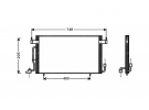 Exchanger Condenser OEM  | 6455V8 | 35439 - 53745 - 7402031 - 816984 - CN5141