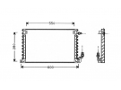 Exchanger Condenser OEM  | 6455V0 | 35103 - 53751 - 7401541 - 816964 - CN5131