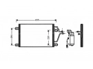 Permutador Condensador OEM  | 7701040668 - 7701204731 - 7701204733 | 35312 - 53771 - 816839 - 8FC351036201 - RT5211 - TSP0225200