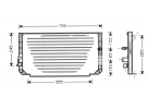 Exchanger Condenser OEM  | 8846002050 | 35282 - TO5271