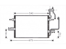 Exchanger Condenser OEM  | 1850086 | 35599 - 817798 - OL5349