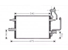 Permutador Condensador OEM  | 1850086 | 35599 - 817798 - OL5349