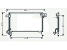 Permutador Condensador OEM  | MR117391 | 43045 - MT5144