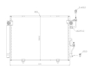 Exchanger Condenser OEM  | MR513110 | 35619 - 8FC351304081 - AC475001S - MT5191D