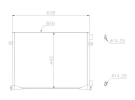 Echangeur Condenseur OEM  | 2765000AQ - 4408429 - 4408646 - 7700312901 - 91166018 | 0809.3062 - 35482 - 8FC351306661 - 94671 - AC528000S - RT5339