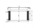 Wärmetausche Kondensator OEM  | 6455EA - 6455EY | 35905 - 6455EY - 817740 - PE5301D