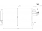 Permutador Condensador OEM  | 976062E000 | 0828.3029 - 35600 - 8FC351302361 - AC399000S - HY5156D - TSP0225600