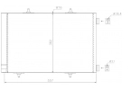 Exchanger Condenser OEM  | 3637002 - 6455EK - 6455HF - 6455HG - 9650894080 - 9683489580 | 35779 - 818015 - 8FC351303661 - 940055 - AC466000P - PE5291D - TSP0225642