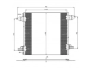 Echangeur Condenseur OEM  | 1638300370 - A1638300370 | 817446 - 8FC351306181 - MS5345 - TSP0225509