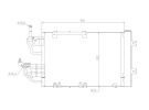 Serpentin Condensador OEM  | 13171592 - 1850111 - 93182213 | 0807.2033 - 35633 - 8FC351302371 - 940052 - AC400000P - OL5454D - TSP0225616