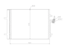 Warmtewisselaar Condensor OEM  | 1405365 - 1437112 - 1457675 - 1481851 - 30794544 - 6G9119710CB - 7G9119710AA - 7G9119710AC - LR000566 - LR023921 | 35850 - 8FC351303201 - 940044 - AC441000S - FD5427D