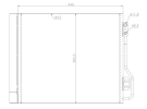 Exchanger Condenser OEM  | 4515000054 | 35937 - 8FC351304291 - 940185 - AC488000P - MC5013D