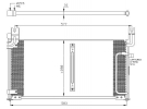 Exchanger Condenser OEM  | 9531060G40 | 0814.2003 - 35310 - SZ5038 - TSP0225380