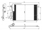 Exchanger Condenser OEM  | 92100JD700 | 35975 - DNA5290D