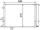 Exchanger Condenser OEM  | 976061J000 | 0828.3035 - 8FC351001211 - AC17000S - HY5244